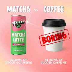 PerfecTed, Strawberry Oat Matcha Latte, 250ml