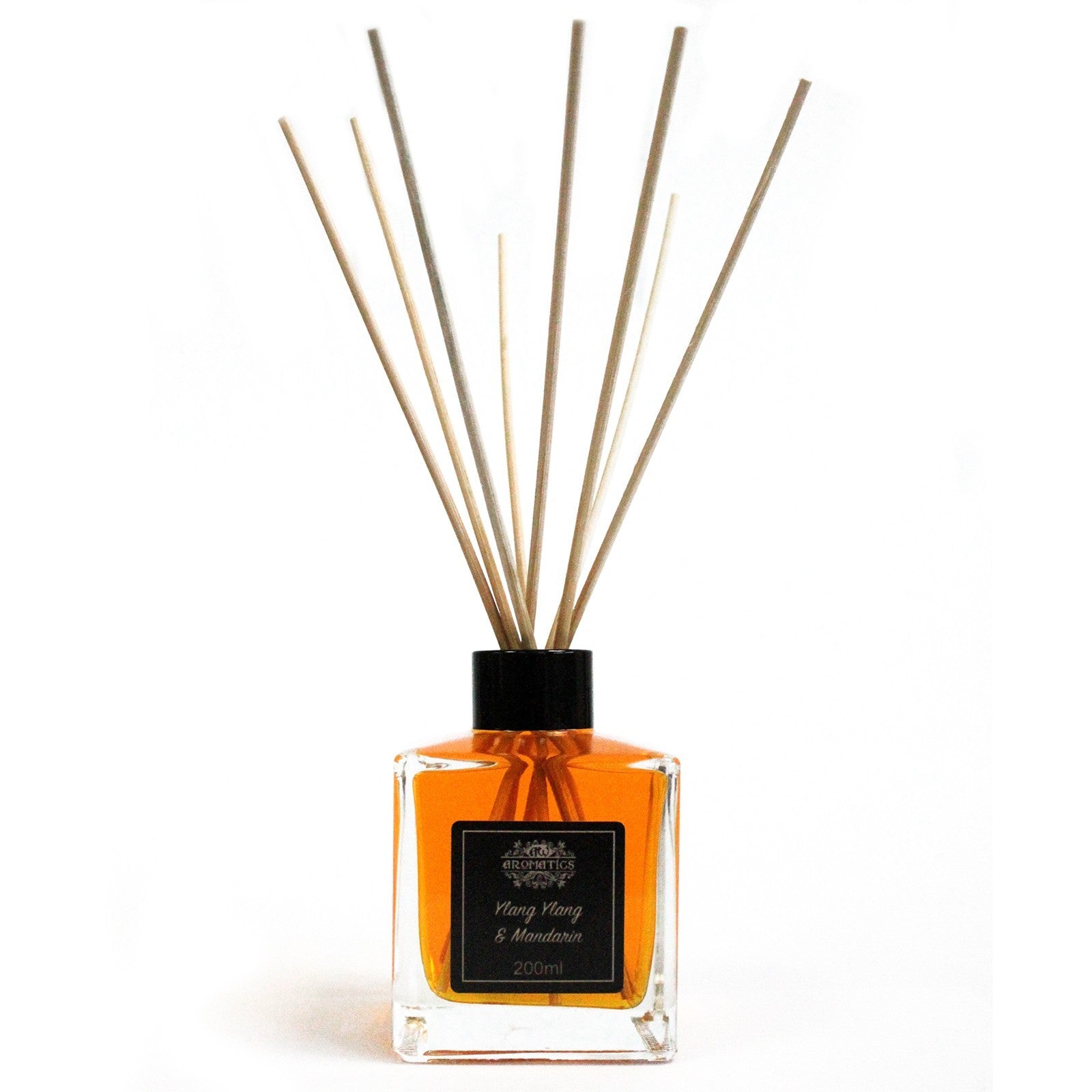 AW Gifts, 200ml Ylang Ylang & Mandarin Essential Oil Reed Diffuser - GREEN LIFE CYPRUS