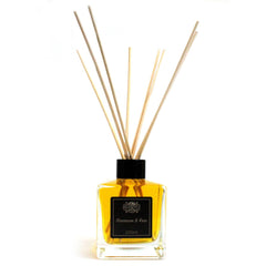 AW Gifts, 200ml Geranium & Rose Essential Oil Reed Diffuser - GREEN LIFE CYPRUS