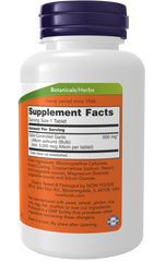 NOW Foods Garlic 5000 Odour-Controlled 500 mg – 90 Tablets / 90 Servings
