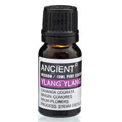 AW Gifts Ylang Ylang III essential oil bottle for skin care, 10ml, with botanical ingredients and natural fragrance.