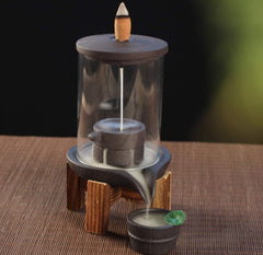 AW Gifts, Backflow Incense Burner - Teahouse Waterfall