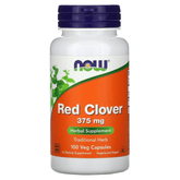 NOW Foods, Red Clover, 375 mg, 100 Veg Capsules - GREEN LIFE CYPRUS