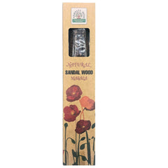 Natural botanical sandalwood masala incense accessory by AW GIFTS with traditional packaging and earthy design.