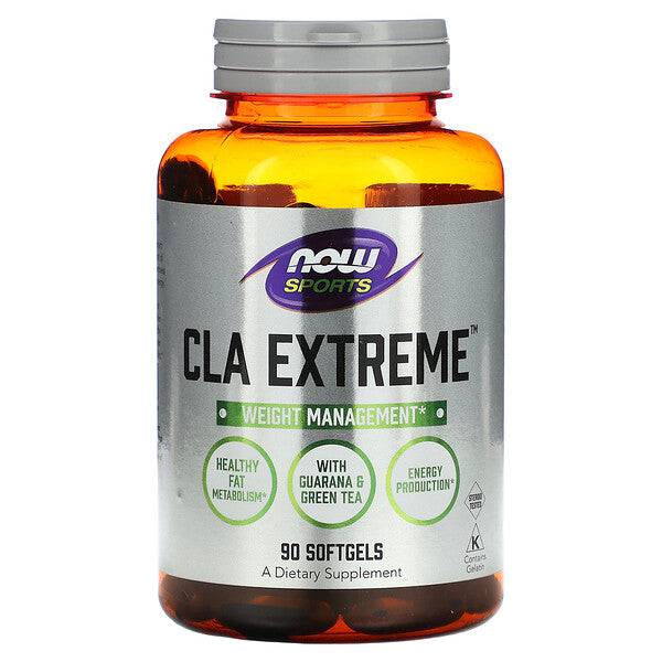 NOW Foods, Sports, CLA Extreme, 90 Softgels - GREEN LIFE CYPRUS