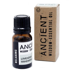 AW Gifts relaxing essential oil blend in a 10ml box, ideal for skin care and aromatherapy.