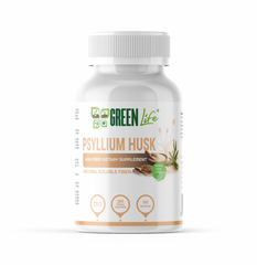Green Life, Βιολογική Σκόνη Ψύλλιου (Vegan Κάψουλες), 120 Κάψουλες, 60 Δόσεις