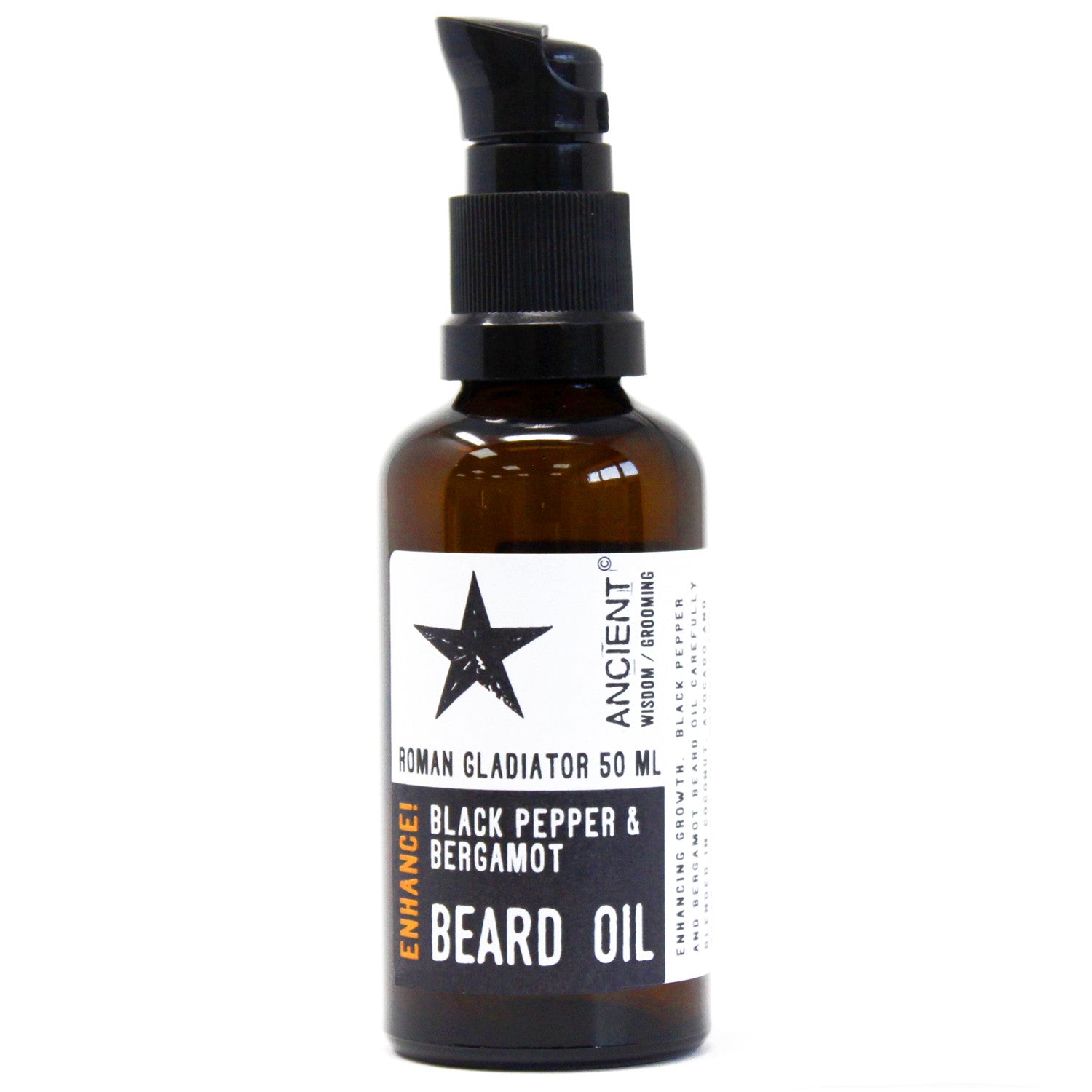 AW Gifts, Beard Oil - Roman Gladiator - Enhance, 50ml - GREEN LIFE CYPRUS