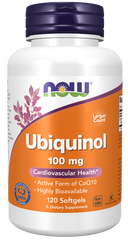 Now Foods Ubiquinol 100 mg ,120softgels