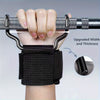 2pcs Widened Weightlifting Grip Hooks, Pull-Up Assist Wrist Straps