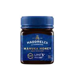 Haddrells, Manuka Honey UMF5+ / MGO83+, 250g