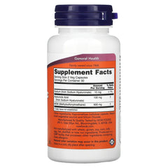 NOW Foods, Hyaluronic Acid, 50 mg, 60 Veg Capsules - GREEN LIFE CYPRUS