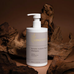 Longevity, Keratin Volume Boost Shampoo, 390 ml / 13.19 fl oz - GREEN LIFE CYPRUS