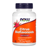NOW Foods, Citrus Bioflavonoids, 100 Veg Capsules - GREEN LIFE CYPRUS