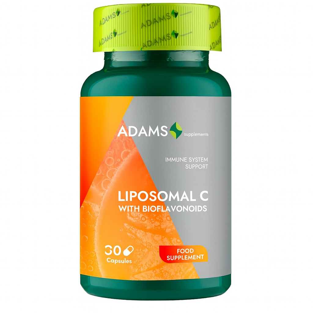 Adams Supplements, Liposomal C + Bioflavonoids, 30cps - GREEN LIFE CYPRUS
