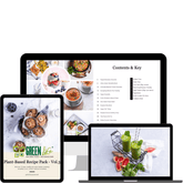 Green Life 15 Vegan Recipe Book Vol.3 by GREEN LIFE CYPRUS featuring colorful plant-based recipes on the cover