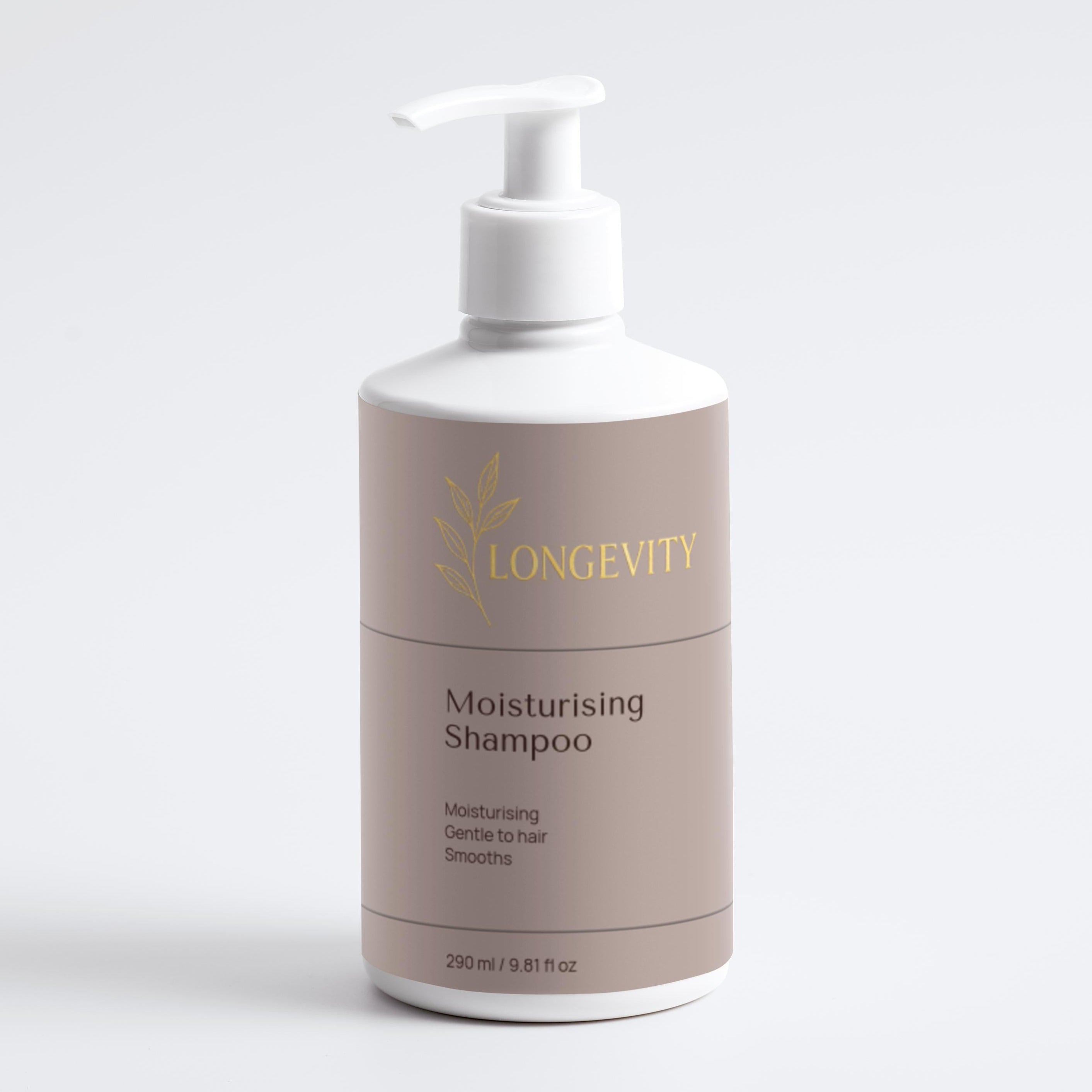 Longevity, Moisturising Shampoo, 290 ml / 9.81 fl oz - GREEN LIFE CYPRUS