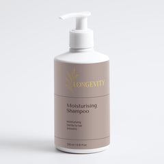 Longevity, Moisturising Shampoo, 290 ml / 9.81 fl oz - GREEN LIFE CYPRUS
