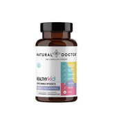 VITAREA Natural Doctor Healthy Kid Multivitamin supplement in 120 vegan mini caps, designed for kids' daily nutritional support.