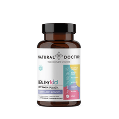 VITAREA Natural Doctor Healthy Kid Multivitamin supplement with 120 vegetarian mini capsule bottles for children’s daily nutrition.
