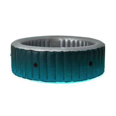 VIKING FITNESS MSpa Starry Comfort Series LED Bubble Spa hot tub with seating for 4+2 persons, featuring LED lighting and bubble jets.