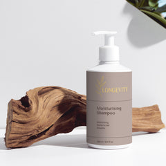 Longevity, Moisturising Shampoo, 290 ml / 9.81 fl oz - GREEN LIFE CYPRUS