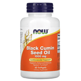 NOW Foods, Black Cumin Seed Oil, 1,000 mg, 60 Softgels - GREEN LIFE CYPRUS