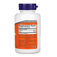 Now, L-Theanine, 200 mg, 120 Veg Capsules - GREEN LIFE CYPRUS