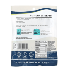 Cultures for Health, Kefir Powdered Starter, 0.2 oz (5.6 g) - GREEN LIFE CYPRUS