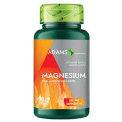 Adams Supplements, Magnesium 375mg, 30cps - GREEN LIFE CYPRUS