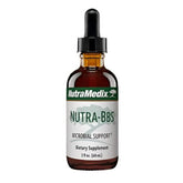 SENTOSA Nutramedix NUTRA-BBS supplement bottle with 60ml liquid in a clear container, label showing product details.