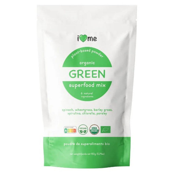 I LOVE ME, Organic GREEN Superfood Mix, 150g - GREEN LIFE CYPRUS