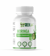 🌿 Green Life Moringa – Pure Organic Vitality in Every Capsule