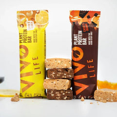 Plant Protein Bars: Lemon and Cashew - Vivo Life - GREEN LIFE CYPRUS