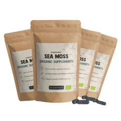 Sea Moss Organic Capsules, 500 mg (60 Capsules) - GREEN LIFE CYPRUS
