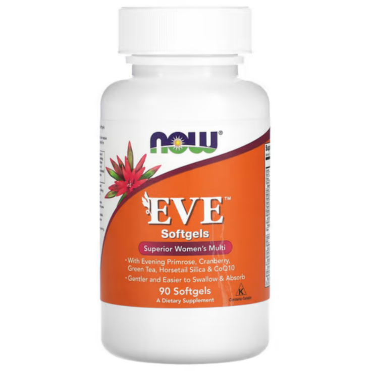 NOW Foods, EVE Superior Women's Multi 90 Softgels - GREEN LIFE CYPRUS