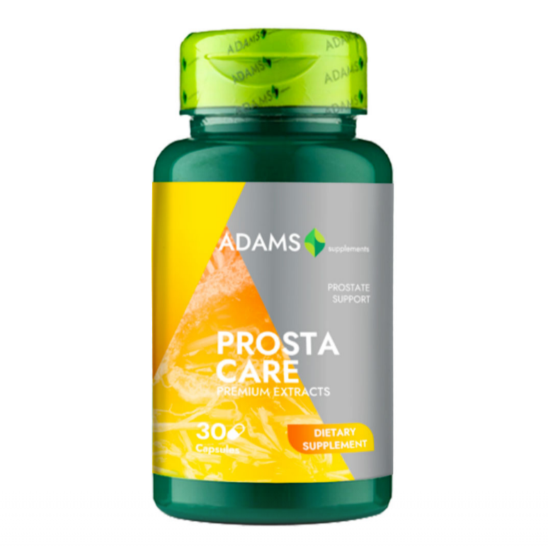 Adams Supplements, ProstaCare, 30cps - GREEN LIFE CYPRUS