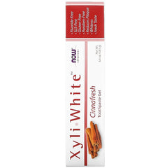 NOW Foods, XyliWhite Toothpaste Gel, Cinnafresh, 6.4 oz (181 g) - GREEN LIFE CYPRUS
