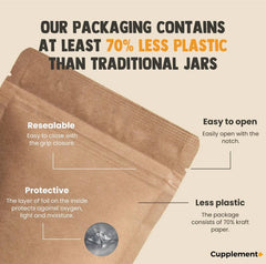 Cupplement, BIO Moringa Powder, 60g - GREEN LIFE CYPRUS