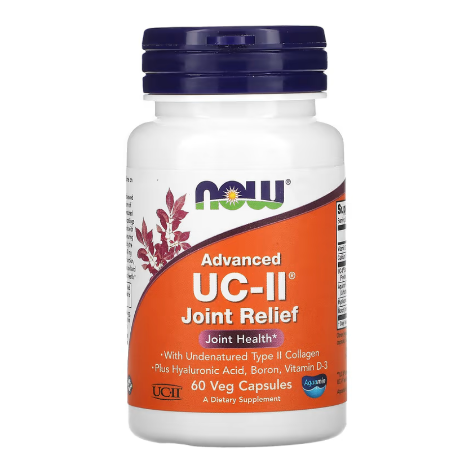 NOW Foods, Advanced UC-II® Joint Relief, 60 Veg caps - GREEN LIFE CYPRUS