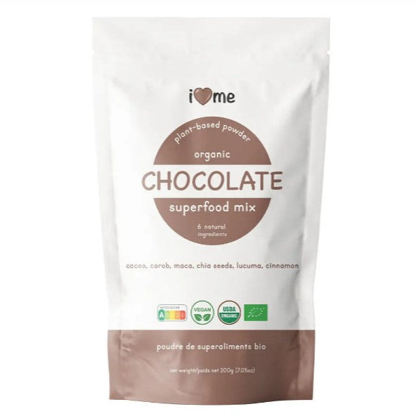 I LOVE ME, Organic CHOCOLATE Superfood Mix, 200g - GREEN LIFE CYPRUS