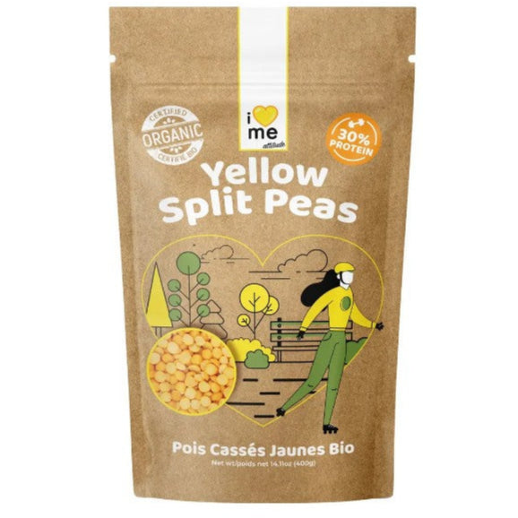 I LOVE ME, Organic yellow split peas, 400g - GREEN LIFE CYPRUS