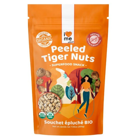 I LOVE ME, Organic peeled tigernuts, 200g - GREEN LIFE CYPRUS