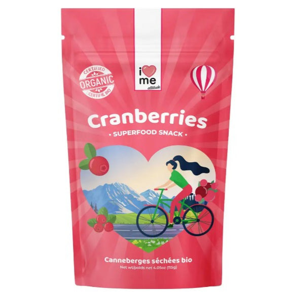 I LOVE ME, Organic cranberries, 115g - GREEN LIFE CYPRUS