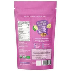 Organic dried blackberries in a 115g package from ILOVE ME, a healthy superfood snack with vibrant blackberries.