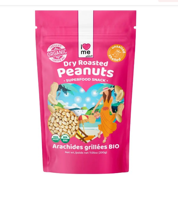 I LOVE ME, Organic roasted peanuts, 200g - GREEN LIFE CYPRUS