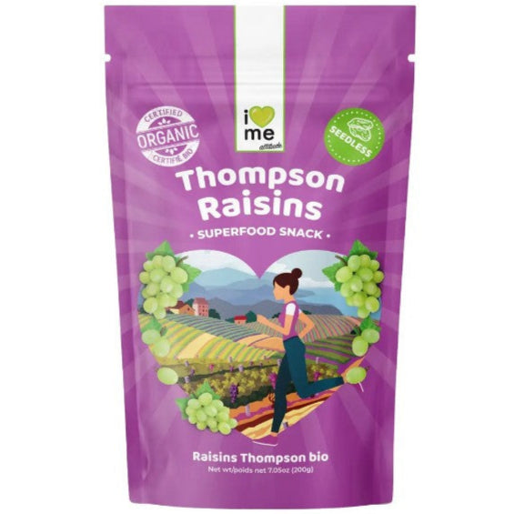 I LOVE ME, Thompson Organic Grapes, 200g - GREEN LIFE CYPRUS