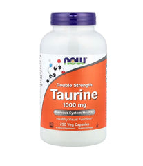 NOW Foods, Taurine, 1,000 mg, 250 Veg Capsules - GREEN LIFE CYPRUS