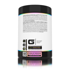 Genius Nutrition Soy Protein Isolate powder in a 900g container, ideal for protein supplements, with apple pie flavor packaging.