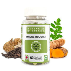 Immune System Booster 1000mg 60 capsules - Strength & Spices - GREEN LIFE CYPRUS